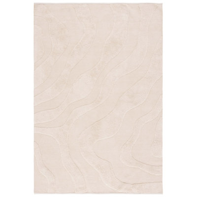 Mozie Washable Abstract Indoor Rug