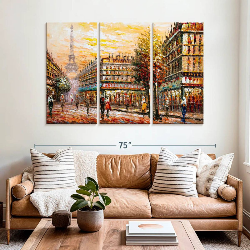 Europe, 42" H x 65" W