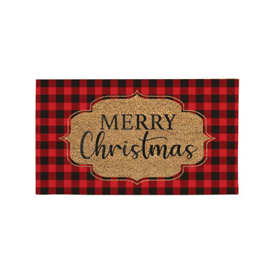 Adolfson Christmas Indoor/Outdoor Doormat