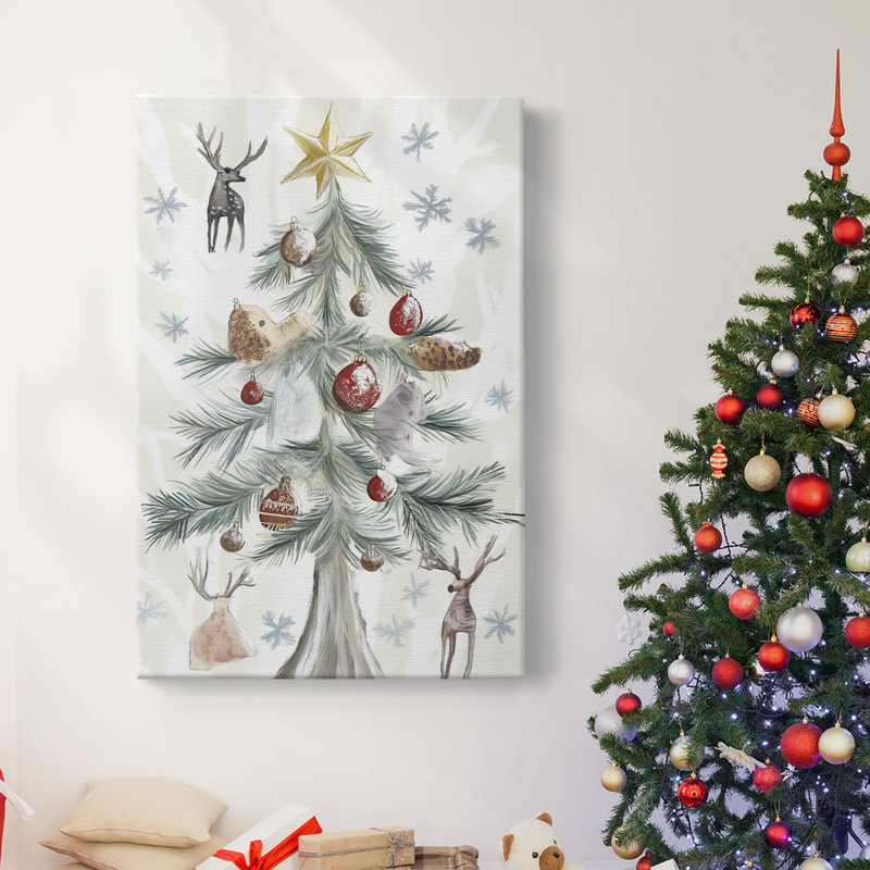 Art des Fêtes de Noël - Toile tendue avec châssis CCXX III