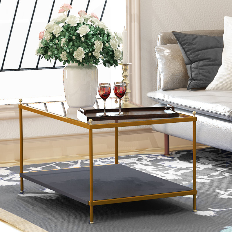 Glass Top Coffee Table