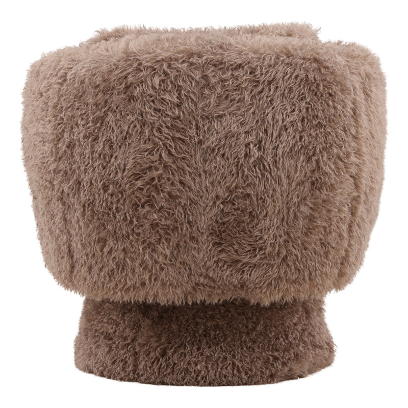 Mariam Swivel Chair, Taupe