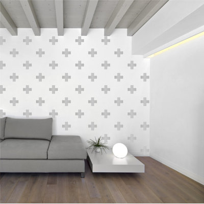 Abstract Non-Wall Damaging Wall Decal
