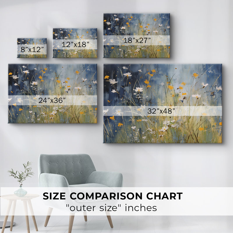 Série Floral-CXLV -Galerie enveloppée Cavas, 32 x 48