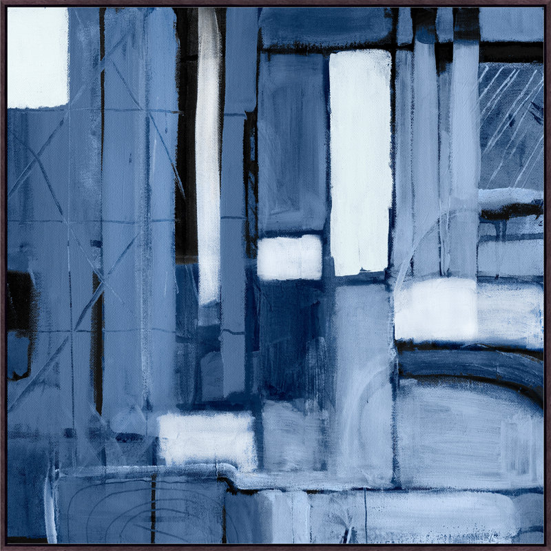 Cobalt Shades 1 Painting by Christopher Kennedy
