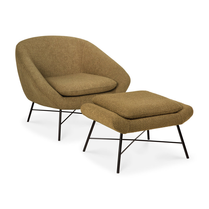 Barrow Ottoman, Yellow