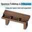 63" Console Table With 3 Storage Drawers And Led Light, Long Wooden Farmhouse Sofa Table For Entryway Or Hallway