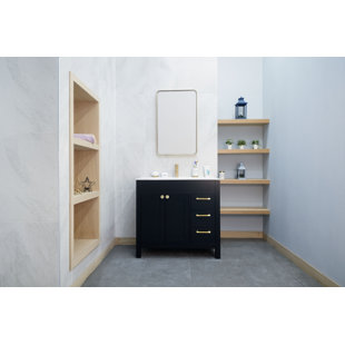 Elara Vanity with Integrated Porcelain Sink