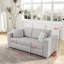 Canapé modulaire doux pour 2 personnes - très confortable avec un design distinctif-190121515