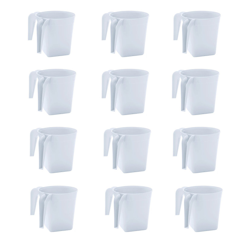 Accessoire de salle de bain Mridalini, Blanc perle