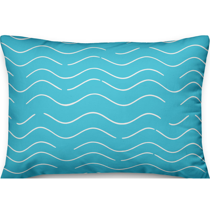 Indoor/Outdoor Reversible Throw Pillow
