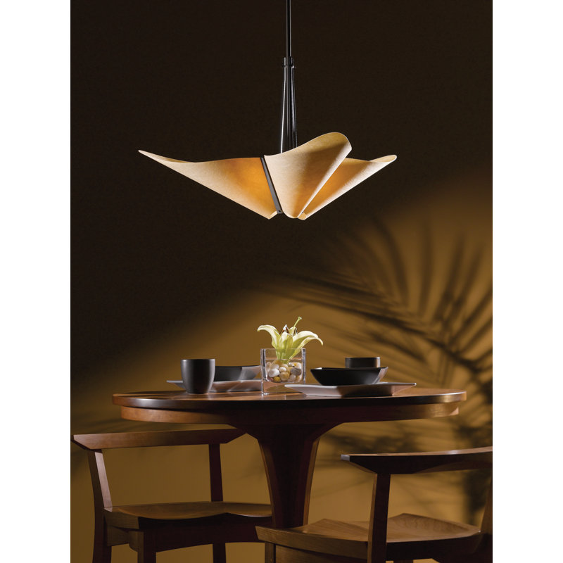 Kirigami 3 - Light Unique/Statement Geometric Chandelier, Vintage Platinum