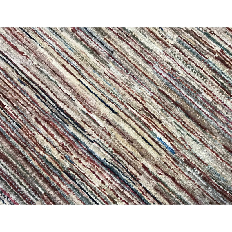 Hand-Knotted High-Quality Beige Area Rug