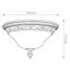 Balsam Glass Flush Mount