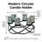 Round Table Votive Candle Holder Centerpiece-45854817
