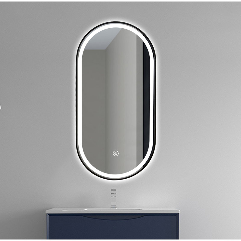 Bubba Metal Flat Wall Mirror