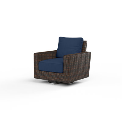 Montecito Sunbrella® Swivel Patio Lounge Chair