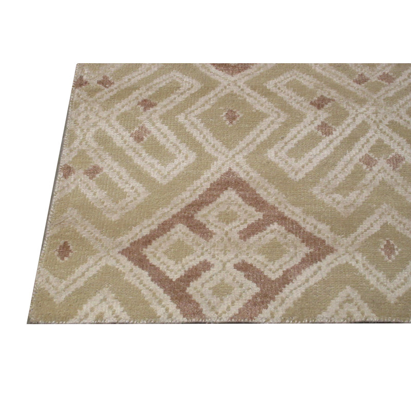 Tapis moderne en laine et soie 5X8