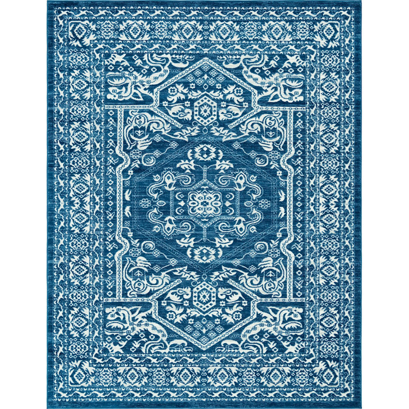 Oriental Indoor Rug, Rectangle 9' x 12'