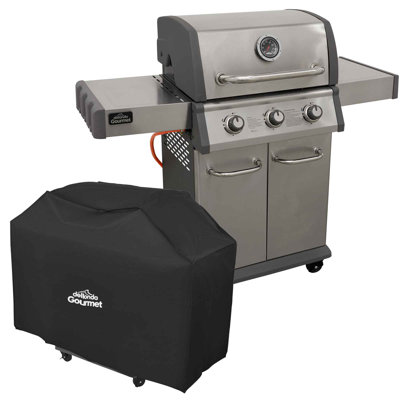 Dellonda 3 - Burner Countertop Liquid Propane 25591 BTU Grill