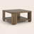 Allyannah Modern Contemporary 31,1" Square Coffee Table With Shelf-1811616402