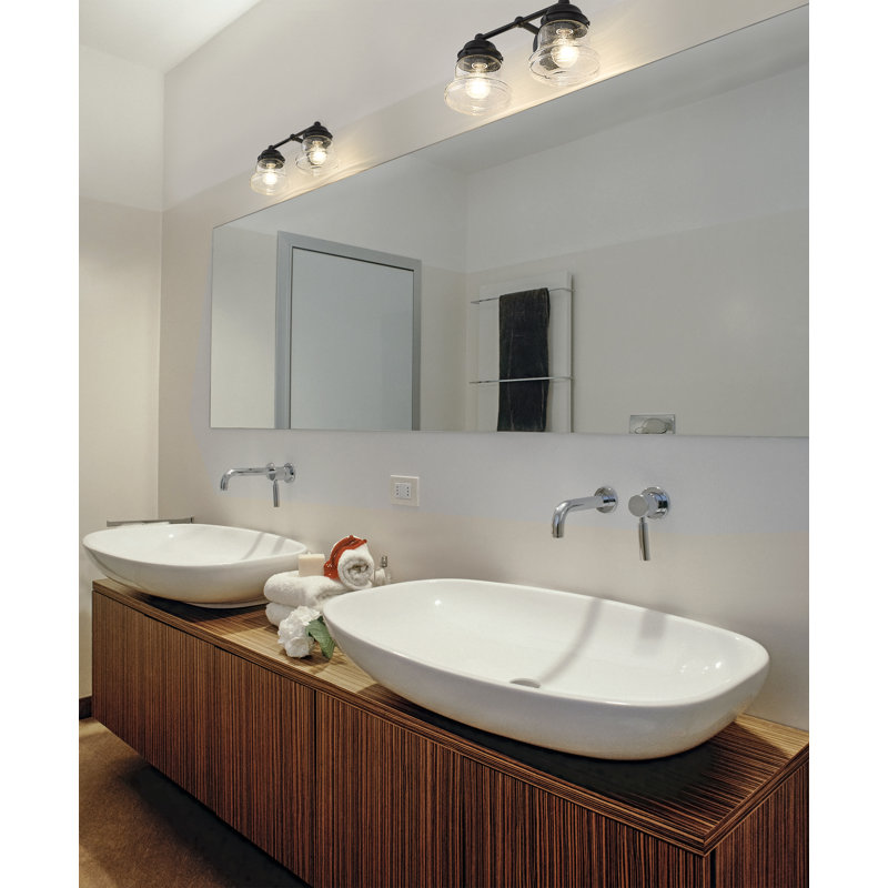Lucas 2 - Light Dimmable Vanity Light, Matte Black