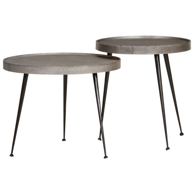 Coffee Table 2 Pcs Engineered Wood