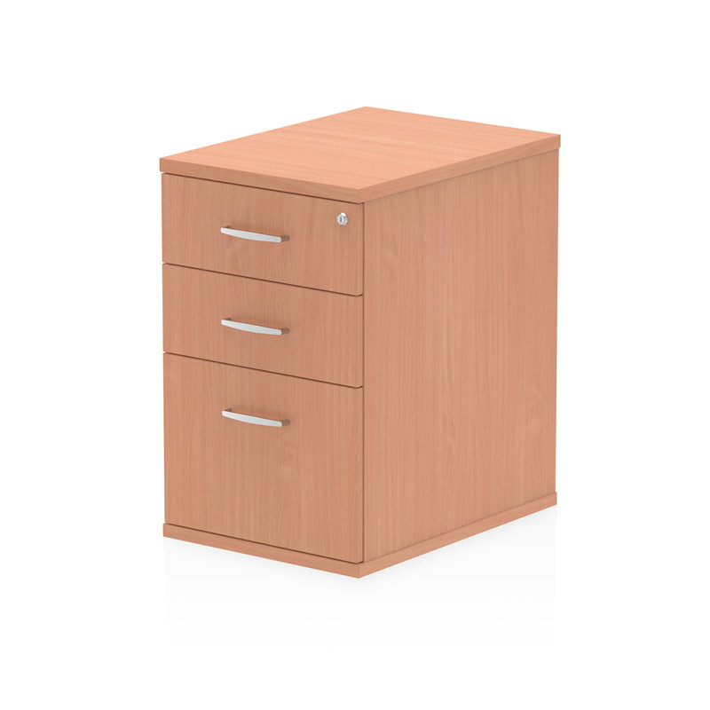 Impulse 42.5cm Wide 3 -Drawer File Cabinet, Beech