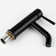 Matte Black One-Handle High Arc Bathroom Faucet, Solid Brass