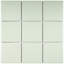 Porcetile 11.82 in. x 11.82 in. Squares Matte Porcelain Mosaic Wall and Floor Tile-36933204