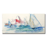 Water Color Regatta Painting