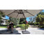 Cynar 132'' Cantilever Umbrella with Base-1771542763
