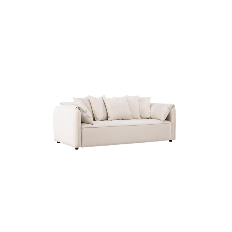 Niston Wood 202cm Reception Sofa