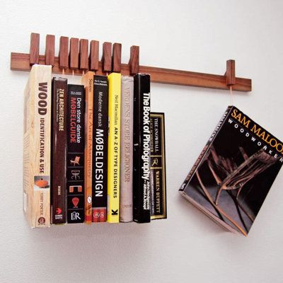 Hans Solid Wood Magazine Rack