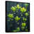 Toile avec cadre flottant noir