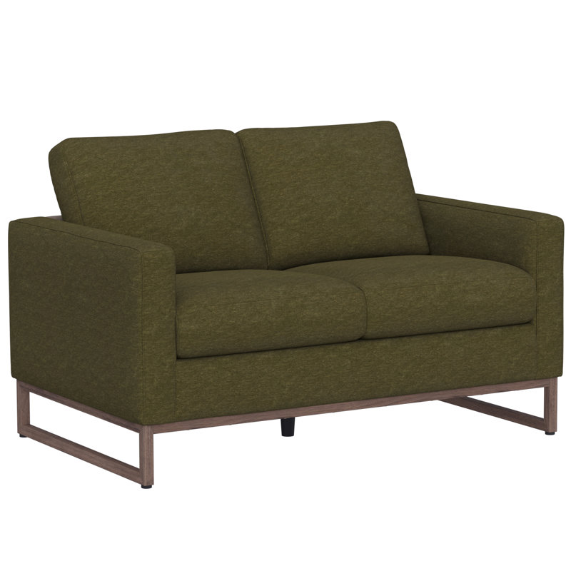 Causeuse 56,25 po, Vert olive