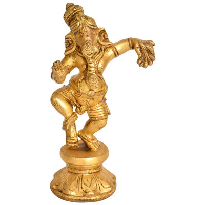 Ganesha dansant 5 po en laiton