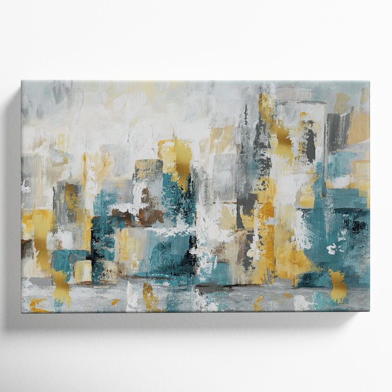 Robards " City Views I " Painting Print, 18" W x 12" H