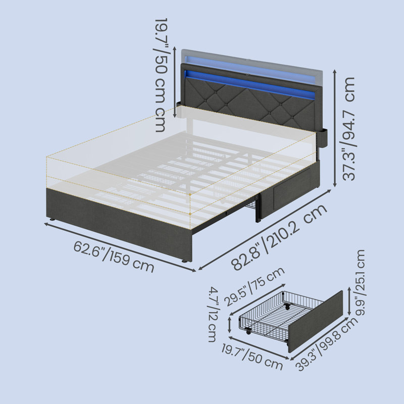 Upholstered Bed