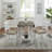 Versatile Foldable Dining Table Set with Storage for Compact Spaces