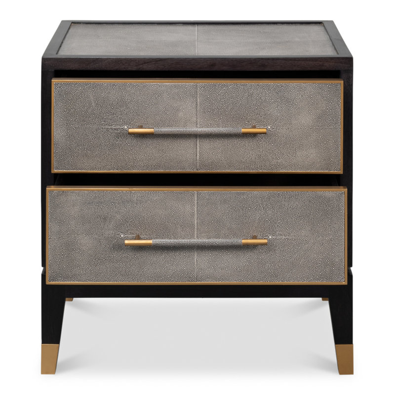 Horatio 36'' W Unfinished Solid Wood Nightstand
