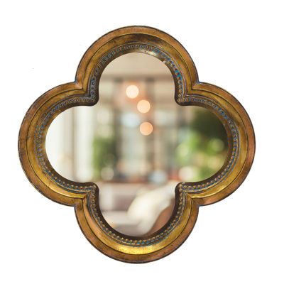 Florentine Quatrefoil Mirror, 26 Inches