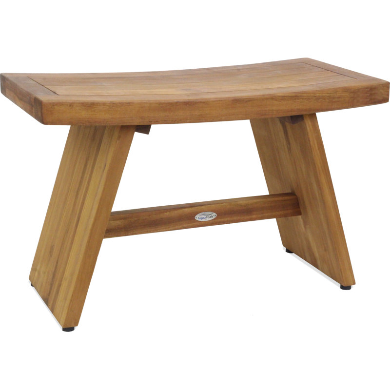 Asia 29.5'' W Teak Shower Bench