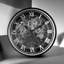 Peachey Metal Wall Clock