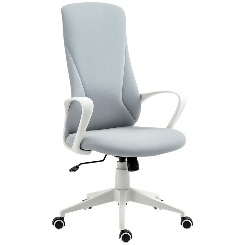 Gaming Chair, Pink/White