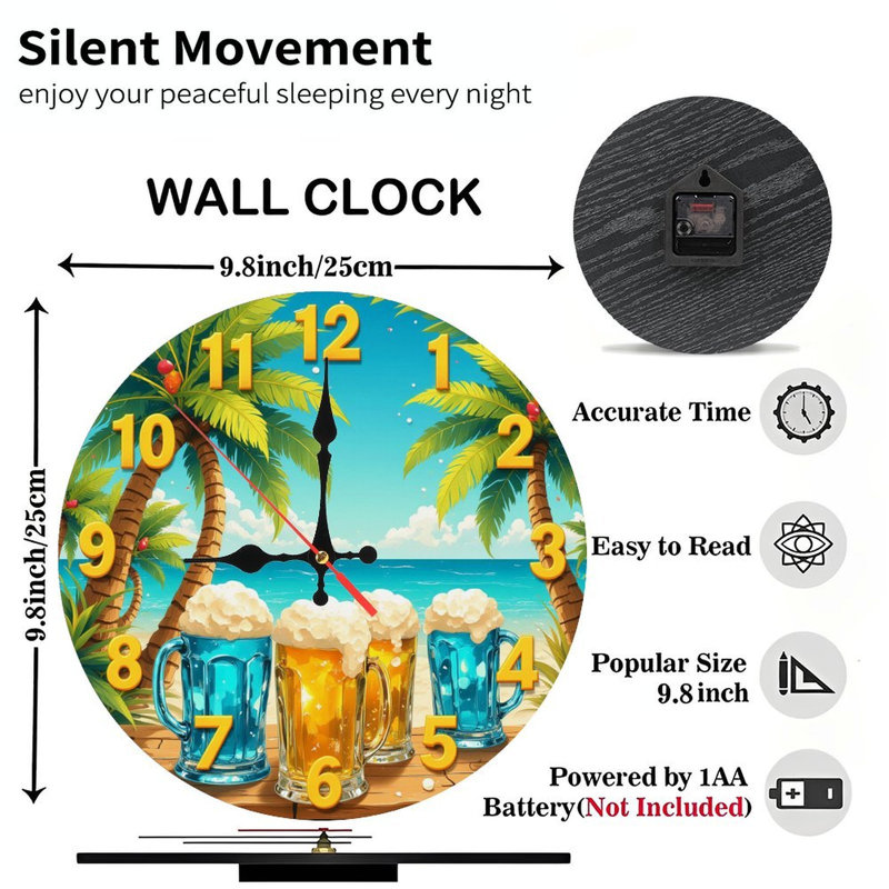 Horloge de plage