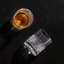 Verre à whisky rotatif Viski Revolve, verre bourbon unique, verre à cocktail à l'ancienne, verre scotch taillé en cristal, ensemble de 1, 10 oz