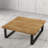 Beckner Solid Wood Top Coffee Table