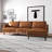 Upholstered L-Shaped Sectional Right Hand Facing