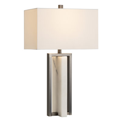 Lampe de table en marbre